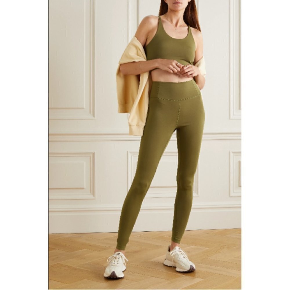 💕GIRLFRIEND💕 FLOAT Seamless High-Rise 7/8 Length Legging Fern XL NWT